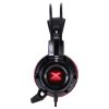 Fone headset VX Gaming Taranis V2 P2 com microfone - Preto e Vermelho - Image 3