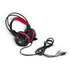 Fone headset VX Gaming Taranis V2 P2 com microfone - Preto e Vermelho - Image 4