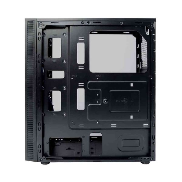 Gabinete gamer C3Tech, mid tower, LED, lateral em acrílico - MT-G400BK - Image 3