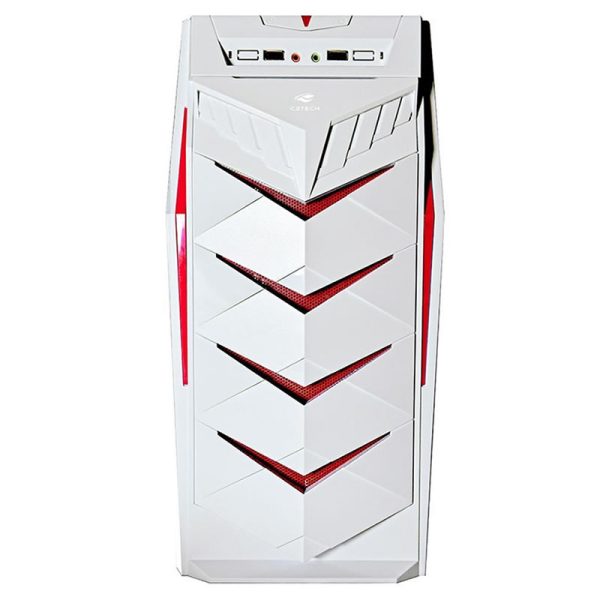 Gabinete gamer C3Tech sem fonte, mid tower, branco - MT-G70WH - Imagem 2