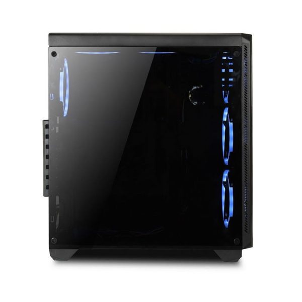 Gabinete gamer Warrior Modoc com lateral em vidro, USB 3.0, preto - GA178 - Image 3