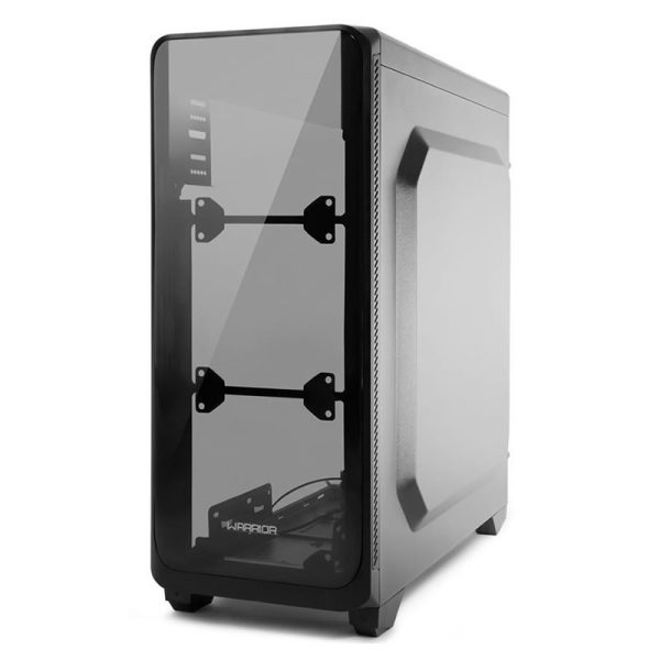 Gabinete gamer Warrior Modoc com lateral em vidro, USB 3.0, preto - GA178 - Image 4