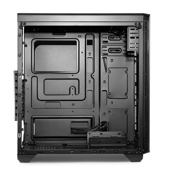 Gabinete gamer Warrior Modoc com lateral em vidro, USB 3.0, preto - GA178 - Image 7