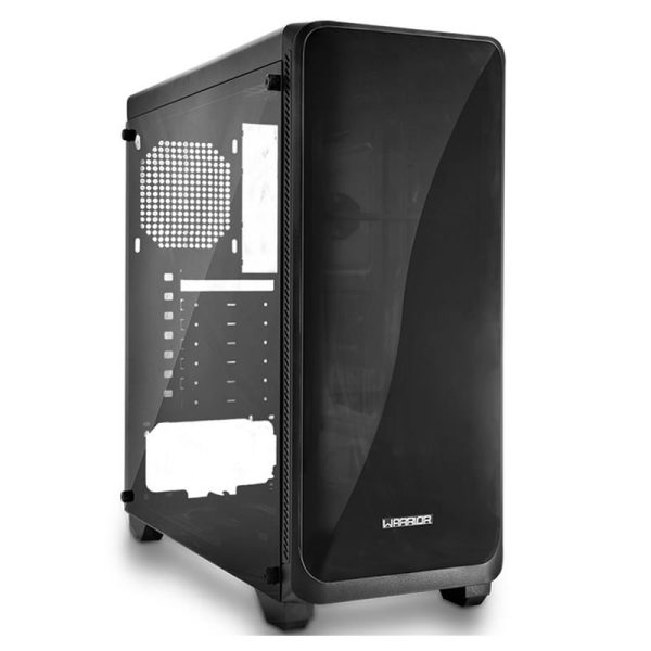 Gabinete gamer Warrior Modoc com lateral em vidro, USB 3.0, preto - GA178 - Image 2