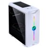 Gabinete mid-tower Nova Plus branco com 3 fans LED RGB lateral em acrílico - NOVBRRGB3FCA - Image 2