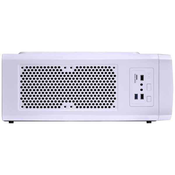 Gabinete mid-tower Nova Plus branco com 3 fans LED RGB lateral em acrílico - NOVBRRGB3FCA - Image 4