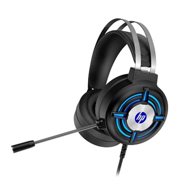Headset HP gaming H120, 2x P2, USB, iluminação LED, com adaptador P2 3.5mm - Image 2