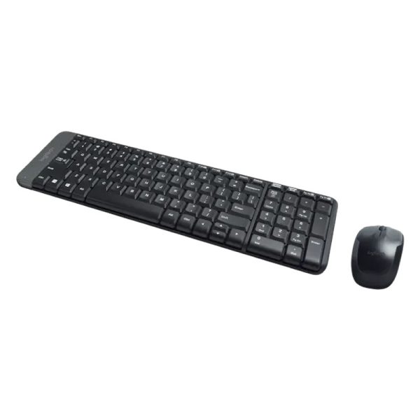 Kit Teclado e mouse sem fio MK220 Preto Logitech - Imagem 2