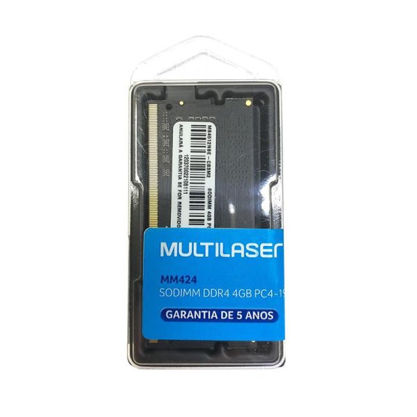 Memória Multilaser DDR4 SODIMM 4GB 2400 MHz - MM424 - Image 3