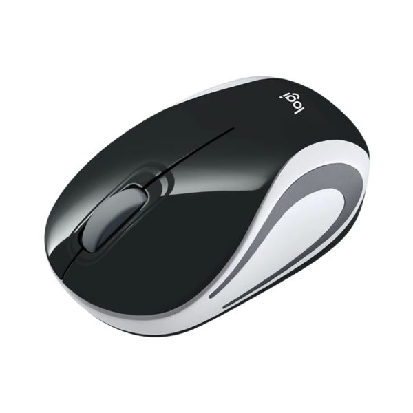 Mini mouse Logitech M187, sem fio de 2,4 GHz preto - Image 2