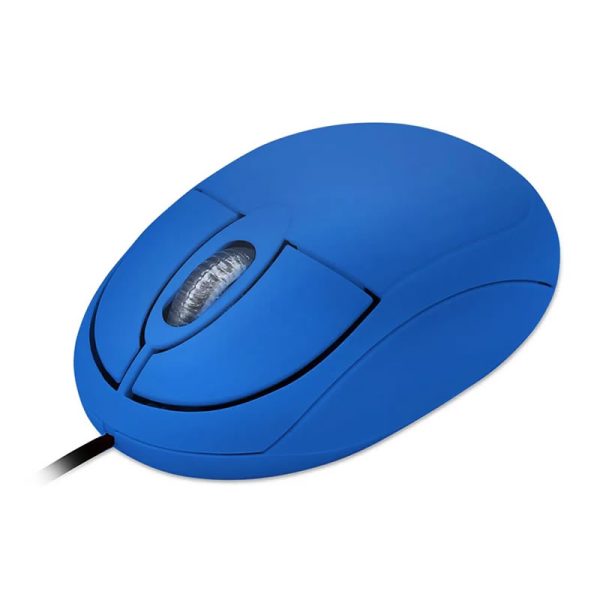 Mouse Classic box óptico full azul USB MO305 - Image 2