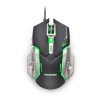 Mouse gamer Multilaser 2400DPI 6 botões grafite/preto - MO269