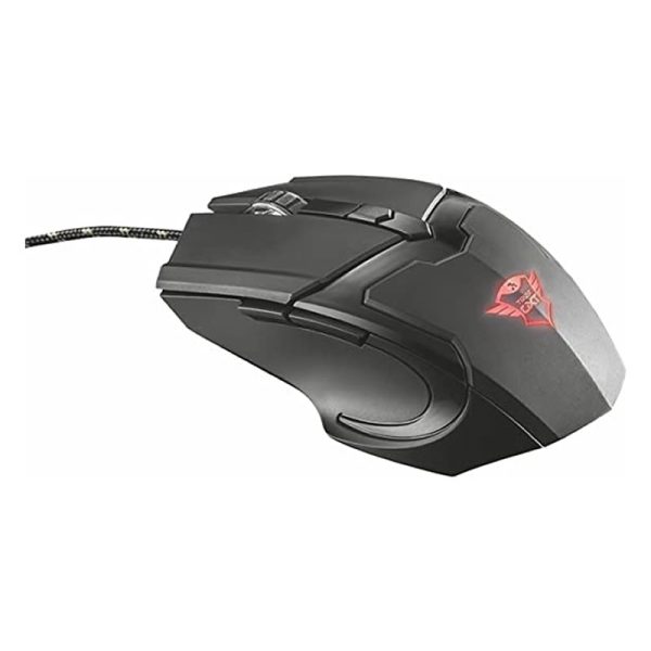Mouse gamer Trust GXT 101 GAV, LED multicolor, 4800DPI, 6 botões, preto - 21044 - Image 2