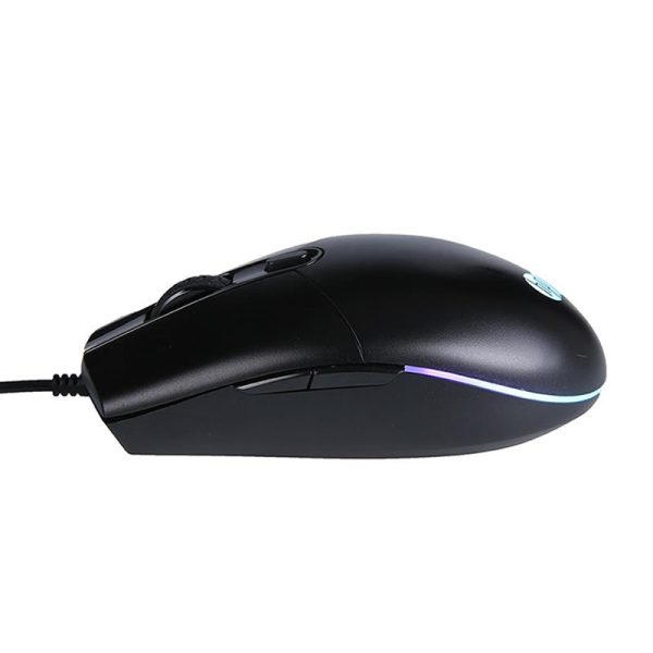 Mouse gamer USB M260 6400DPI RGB preto HP - Image 3