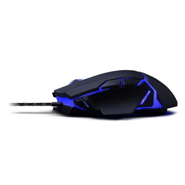 Mouse gamer Warrior Ivor 3200DPI 7 botões controle DPI preto - MO261 - Image 3