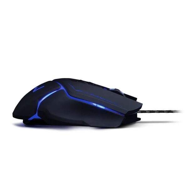 Mouse gamer Warrior Ivor 3200DPI 7 botões controle DPI preto - MO261 - Image 4