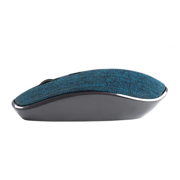 Mouse sem fio 1200DPI Goldentec GTMO1 em tecido azul - Image 3