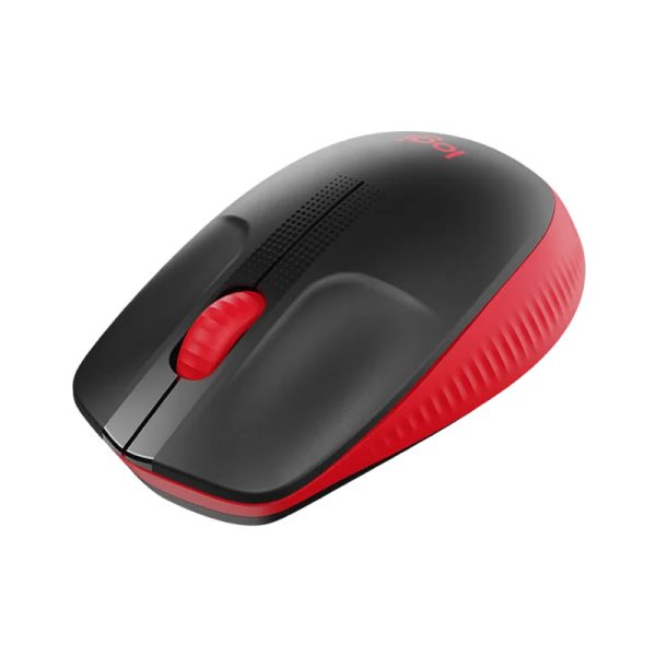 Mouse sem fio Logitech M190 vermelho e preto - Image 3