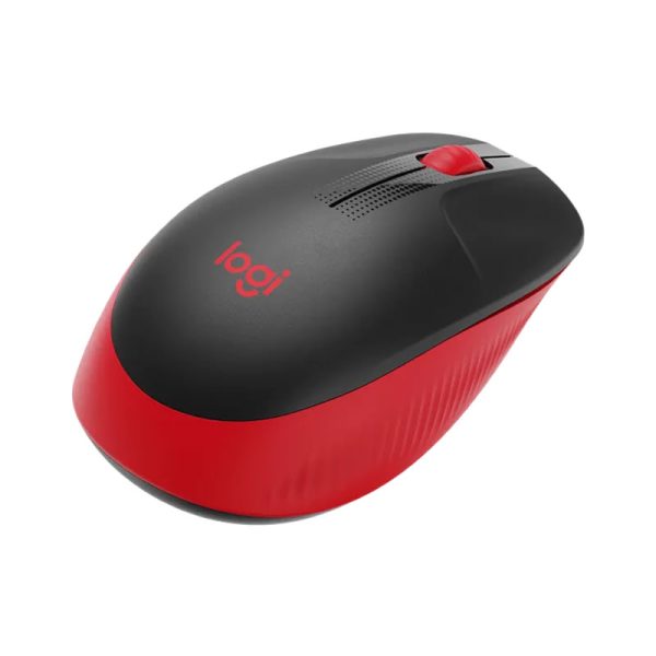 Mouse sem fio Logitech M190 vermelho e preto - Image 4
