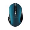 Mouse sem fio Movitec OMW-04 1000-1600 DPI preto e azul petróleo