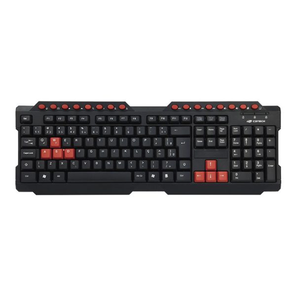 Teclado USB Gamer KG-10BK C3Tech - Image 2