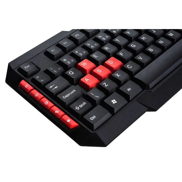 Teclado USB Goldentec GT TGaming Preto/Vermelho - Image 3