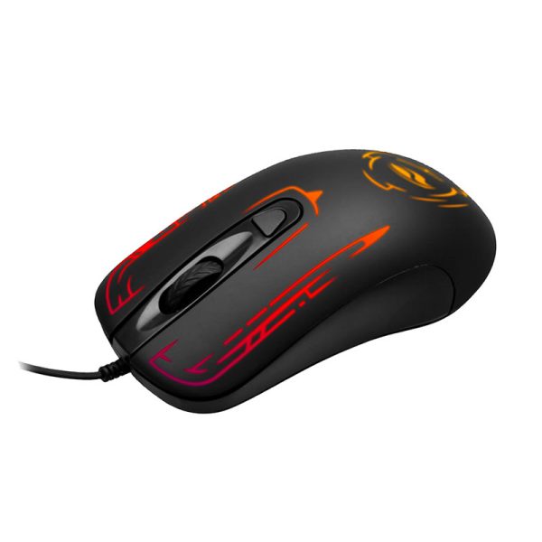 Mouse gamer C3Tech MG-12BK - 2400 DPI - 4 botões - LED multicores
