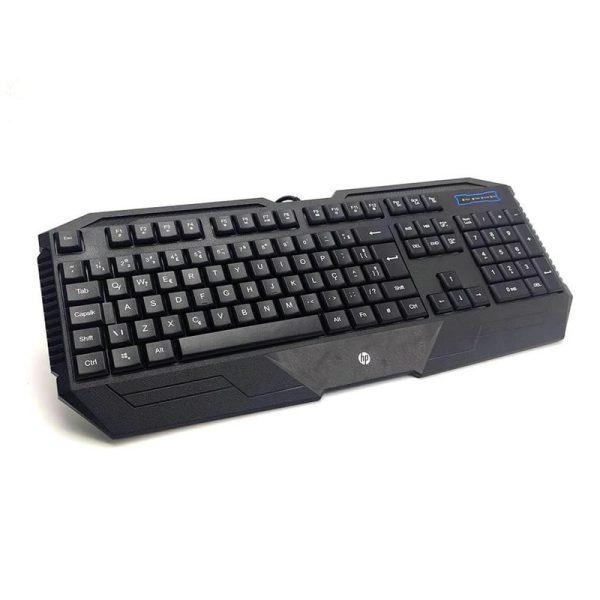 Teclado USB Gamer K130 Preto HP - Image 2