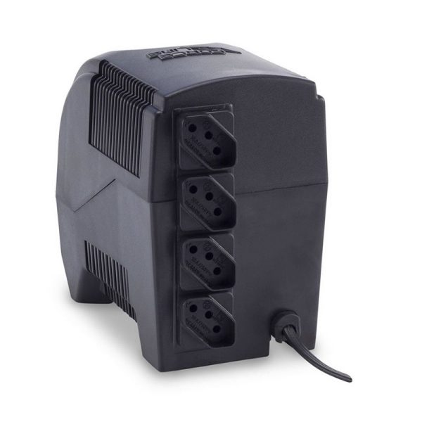 Estabilizador Eternity Force Line, 300VA, entrada automático e saída 115V, preto - Image 2