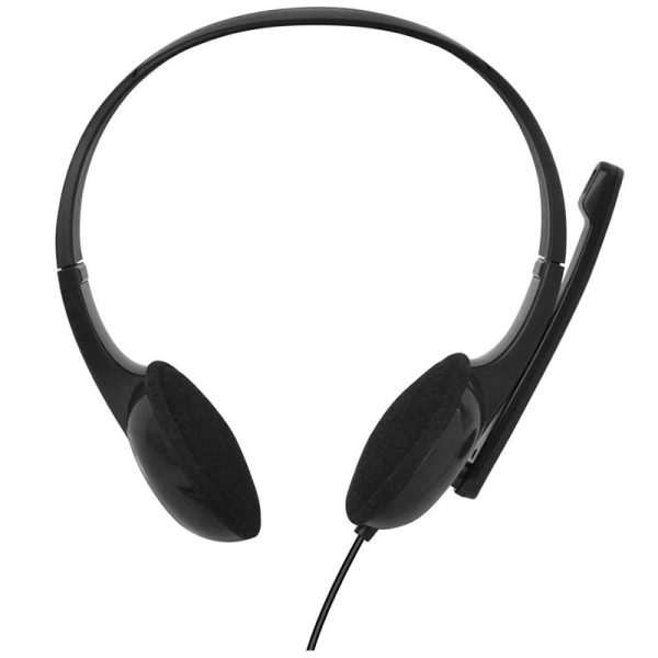 Headset Basic conexão P3 cabo de 150cm cancelamento de ruído driver 40 mm potência 45mw preto - PH367 - Image 3