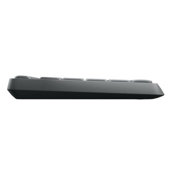 Kit Teclado e mouse Wireless USB Cinza MK235 Logitech - Image 5