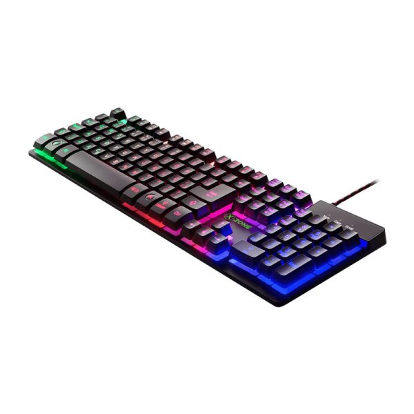 Teclado Xzone Gamer Semimecânico GTS-01, Iluminação em LED, Teclas multimídia e anti-ghosting - Image 2