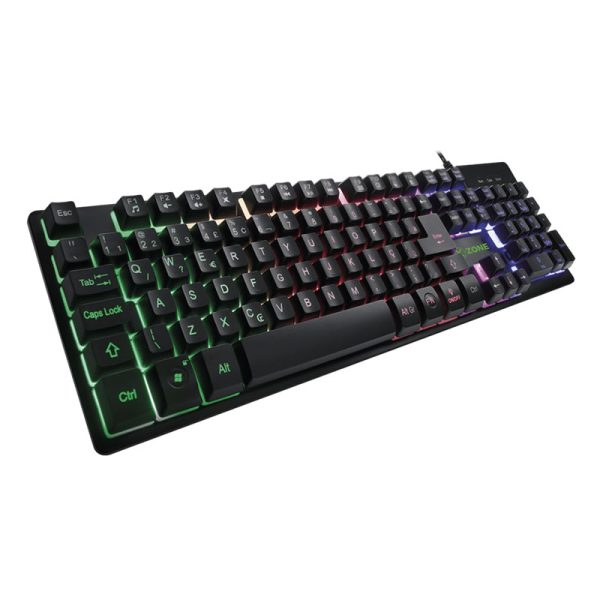 Teclado Xzone Gamer Semimecânico GTS-01, Iluminação em LED, Teclas multimídia e anti-ghosting - Image 3