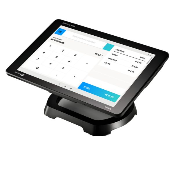 Mini PDV M10, Tela 10 Touch, Wifi, Bluetooth, 5x USB, Ethernet, Preto - Image 2