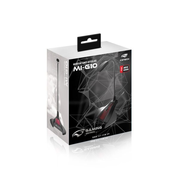 Microfone Gamer C3tech Omnidirecional Podcast, P2 - MI-G10BK - Image 2