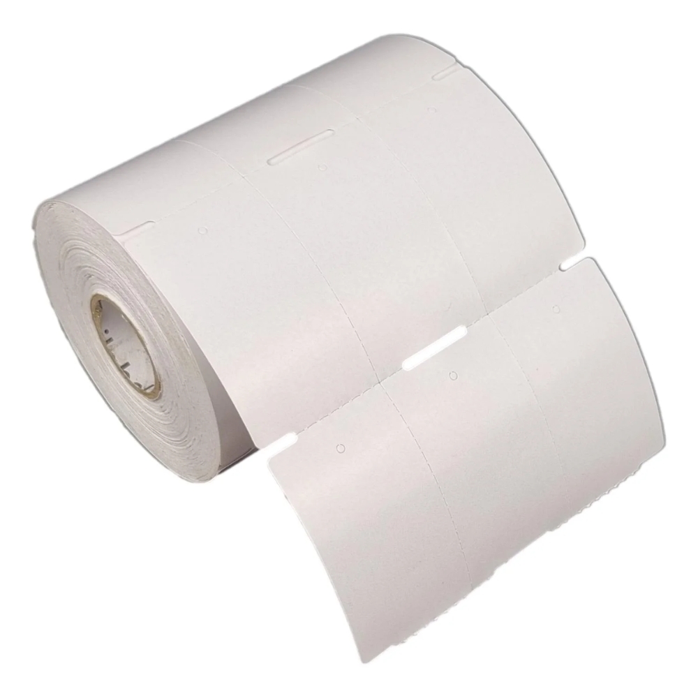 Etiqueta Tag Roupa 35x60mm Branca 3 Col Couche P Ribbon Rolo C1500 E 30m
