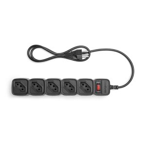 Filtro de Linha Intelbras 5 Tomadas EPE 205 BR Preto Bivolt