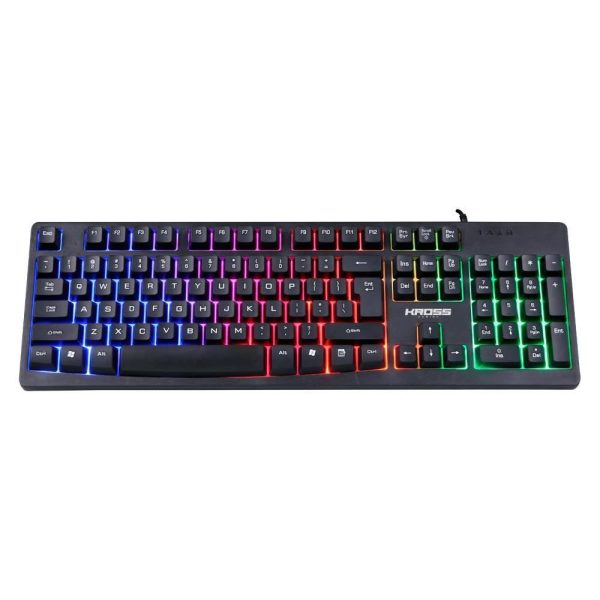 Teclado Gamer Kross Elegance Njord, LED Colorido, Anti-Ghosting, ABNT2 - KE-KG105 - Image 2
