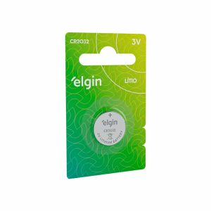Bateria de litio 3V CR2032 Elgin UND