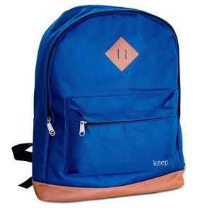 Mochila Keep Everyday 15.6 Azul/marrom Bo436