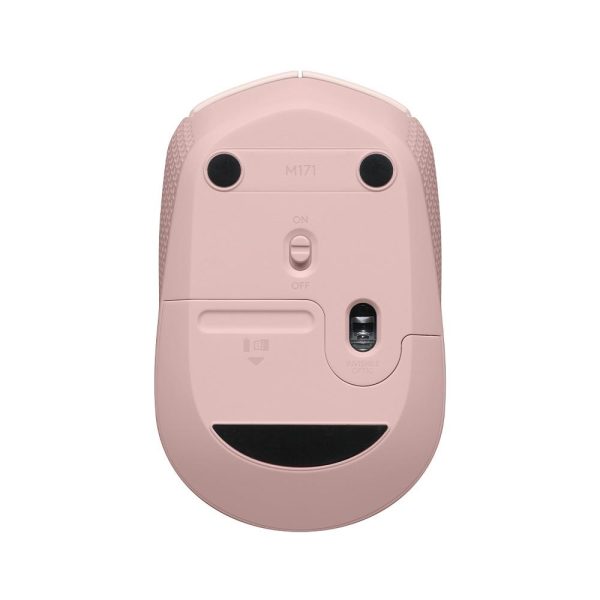 Mouse Sem Fio Logitech M170, Wireless, Rosa - Image 2
