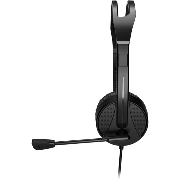 Headset C/microfone Ht106 Lecoo Usb Preto - Image 3
