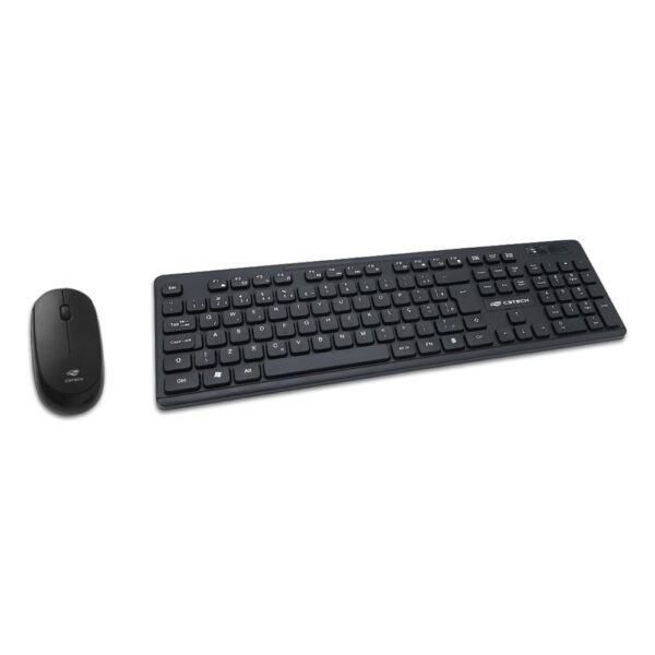 Kit Teclado e Mouse Sem Fio K-W20BK C3Tech - Image 2