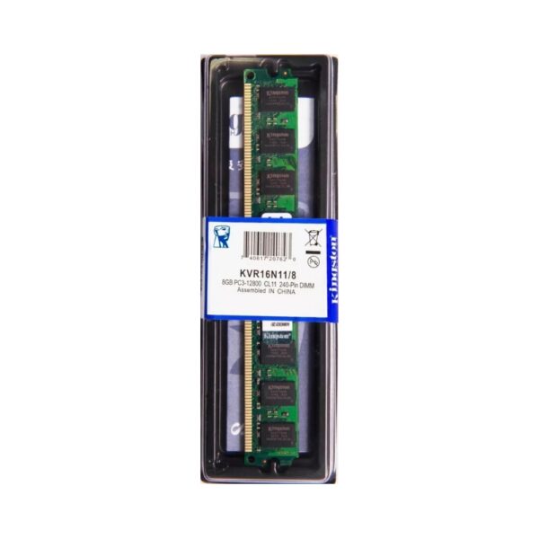 Memoria  8gb Kingston DDR3 1600mhz Kvr16n11/8_b Pc