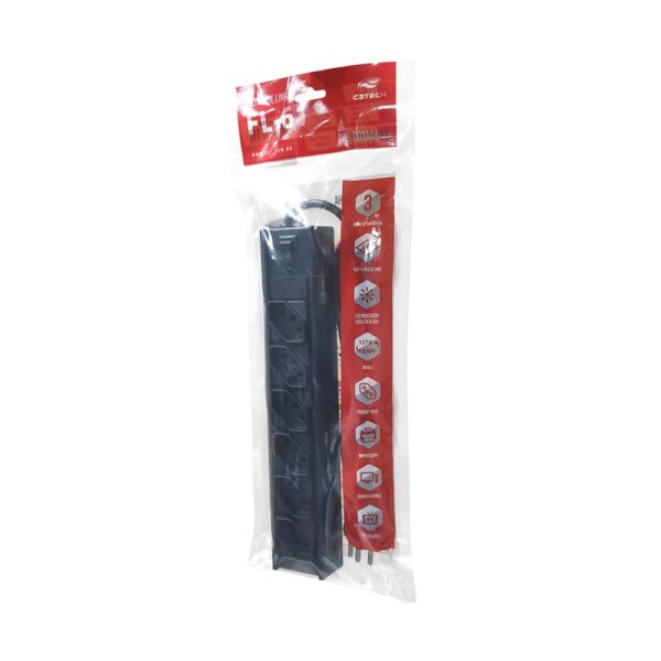 Filtro De Linha, C3tech, Com 6t Fl-61bk - Imagem 4
