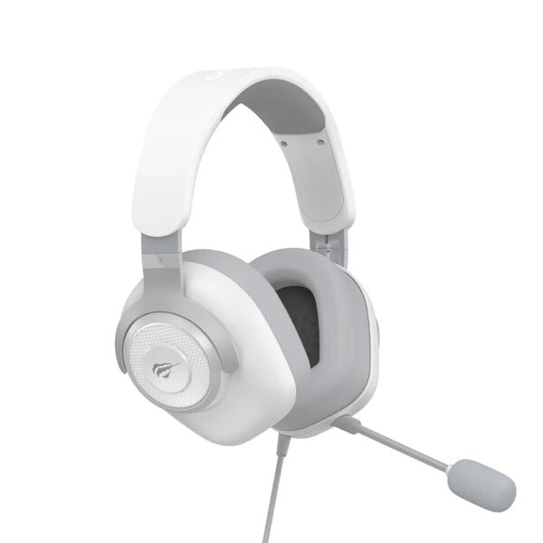 Headset Gamer Havit H2230u, Microfone Removível White - Imagem 2