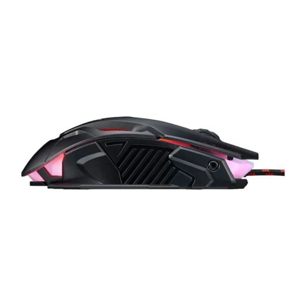 Mouse Gamer Acer Nitro Nmw200, 6 Botões, 7200 Dpi Preto/vermelho - Imagem 3
