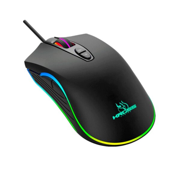 Mouse Gamer C/fio Kross Gungnir, Usb, 4800 Dpi - Ke-mg125 Preto - Imagem 3