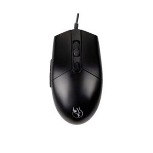 Mouse Gamer Kross Pulse, Com Fio, 6 Botões, 6400dpi - Ke-mg105 Preto