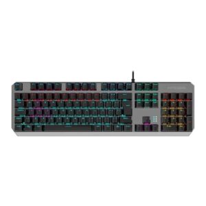 Teclado Gamer Mecânico Kross Elegance Randgrid Rainbow Switch Azul - Ke-kg155 Preto